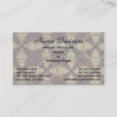 Design des Patchwork-Patchworks für Ananas Visitenkarte (Vorderseite)