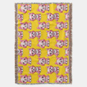 Design des Pink Puppy Docks - Gelb Decke (Vorderseite Vertikal)
