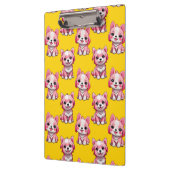 Design des Pink Puppy Docks - Gelb Klemmbrett (Links)