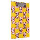 Design des Pink Puppy Docks - Gelb Klemmbrett (Rechts)