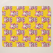 Design des Pink Puppy Docks - Gelb Sherpadecke (Vorderseite (Horizontal))