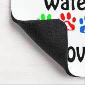 Design des portugiesischen Wasserhundes Mousepad (Ecke)