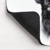 Design des portugiesischen Wasserhundes Mousepad (Ecke)