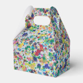 Design des Rainbow-Spritzers Geschenkschachtel (Rückseite)