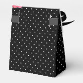 Design des rosa-rosa-Shabby Chic Geschenkschachtel (Rückseite)