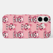 Design des rosa Welpen-Hundes - Rosa Case-Mate iPhone Hülle (Rückseite (Horizontal))