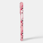 Design des rosa Welpen-Hundes - Rosa Case-Mate iPhone Hülle (Rückseite / Links)