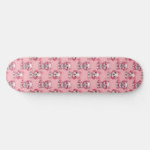 Design des rosa Welpen-Hundes - Rosa Skateboard (Horizontal)