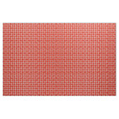 Design des roten Korbmusters Stoff (Fat Quarter (45,7 x 55,9 cm))
