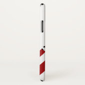 Design des Roten und Weißen Fußballspielers Case-Mate iPhone Hülle (Hinten/Rechts)