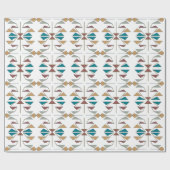 Design des schrägen Dreiecks Geschenkpapier (Flach)