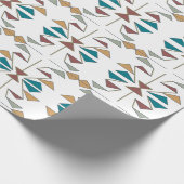 Design des schrägen Dreiecks Geschenkpapier (Ecke)