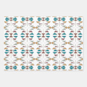 Design des schrägen Dreiecks Geschenkpapier Set (Vorderseite 2)