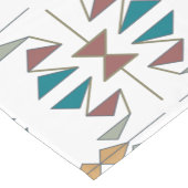 Design des schrägen Dreiecks Kurzer Tischläufer (Ecke)