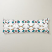 Design des schrägen Dreiecks Seitenschläferkissen (Rückseite)