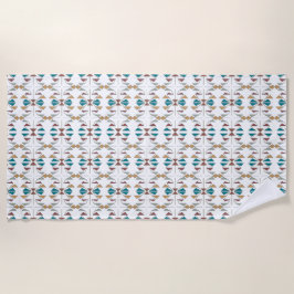 Design des schrägen Dreiecks Strandtuch