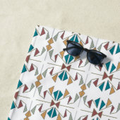 Design des schrägen Dreiecks Strandtuch (Beispiel)