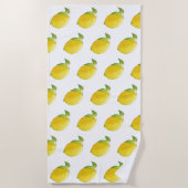 Design des schrägen Dreiecks Strandtuch (Vorderseite)