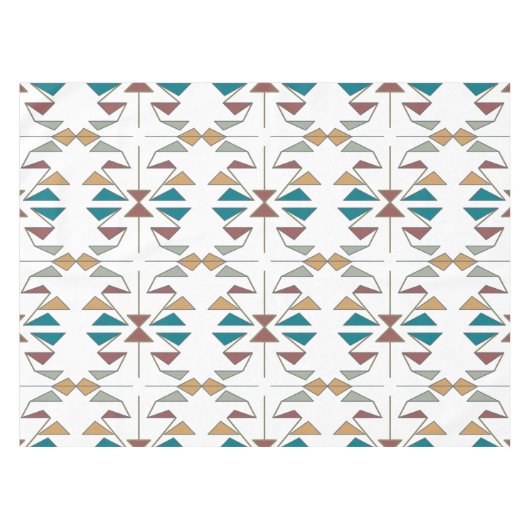 Design des schrägen Dreiecks Tischdecke (Vorderseite (Horizontal))