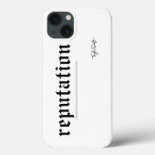 Design des Schriftartes für schnelle Reputation Case-Mate iPhone Hülle (Rückseite)