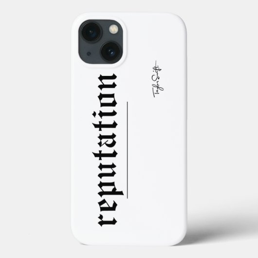 Design des Schriftartes für schnelle Reputation Case-Mate iPhone Hülle (Rückseite)