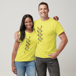Design des Science-Geek-DNA-Sequenzbildes für graf T-Shirt