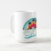 Design des Sea-Lover-T - Shirt Kaffeetasse (Vorderseite Links)