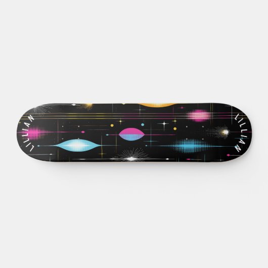 Design des Skate für die hintere Sternexplosion Skateboard (Horizontal)