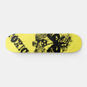 Design des Skateboardmusters für giftige Abfälle Skateboard (Horizontal)
