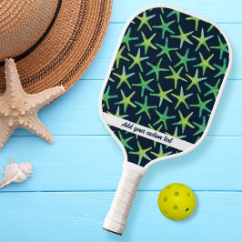Design des Starfish Beach Themes Pickleball Schläger