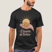 Design des Sunset-T - Shirt oder des Typografie-T  (Vorderseite)