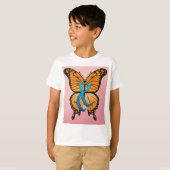 Design des T - Shirt abstrakt Butterfly Wings (Vorne ganz)