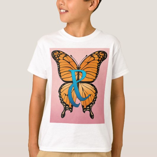Design des T - Shirt abstrakt Butterfly Wings (Vorderseite)