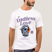 Design des T - Shirt "Endlose Liebe": (Vorderseite)
