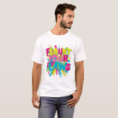 Design des T - Shirt "Flaune Deine Fehler": (Vorne ganz)