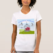 Design des T - Shirt "Freedom to Read" (Vorderseite)