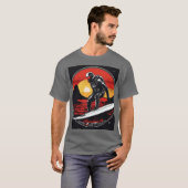 Design des T - Shirt "Visionäre gestalten morgen" (Vorne ganz)