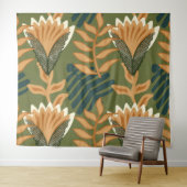 Design des tropischen Regenwaldes Wandteppich (Beispiel (Horizontal))