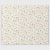 Design des tropischen Sommerstrand Geschenkpapier (Flach)