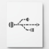 Design des USB LOGO BAR CODE-Computermusters Fotoplatte (Vorderseite)