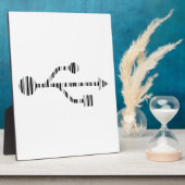Design des USB LOGO BAR CODE-Computermusters Fotoplatte (Seite)
