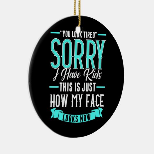 Design des Vaters für die Elternschaft von Inspiri Keramik Ornament (Rechts)