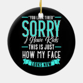 Design des Vaters für die Elternschaft von Inspiri Keramik Ornament (Hinten)