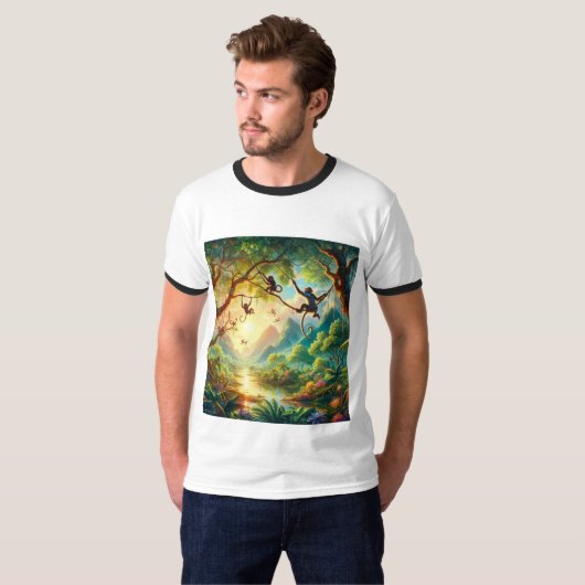 Design des verzauberten T - Shirt (Vorne ganz)