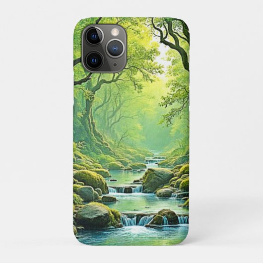 Design des verzauberten Waldschlammes Case-Mate iPhone Hülle (Rückseite)