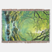 Design des verzauberten Waldschlammes Decke (Vorderseite)
