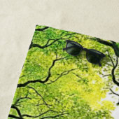 Design des verzauberten Waldschlammes Strandtuch (Beispiel)