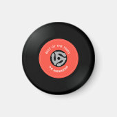 Design des Vinyl Record Single Magnet (Vorne)