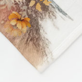 Design des Wasserfarbenfalles - Akita Fleecedecke (Ecke)
