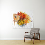 Design des Wasserfarbenfalles - Golden Retriever Wandteppich (Beispiel (Horizontal))